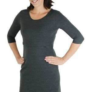 Latched Mama Nursing Dress Large